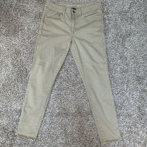 American Eagle Khaki Jegggings